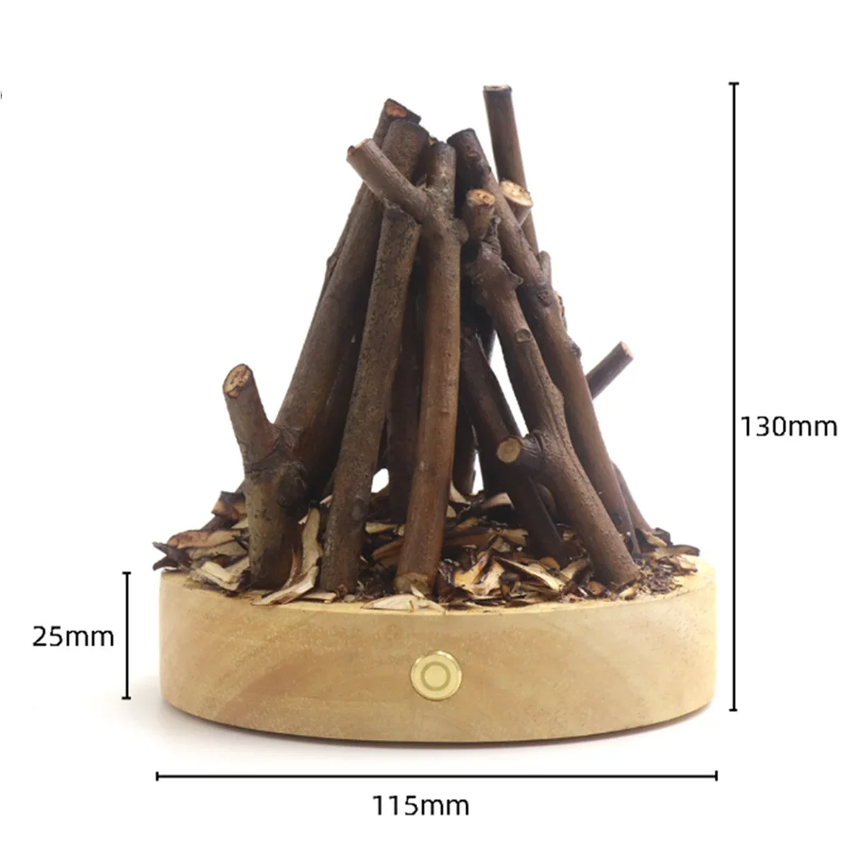 Lampe Feu de Bois LED | FireGlow