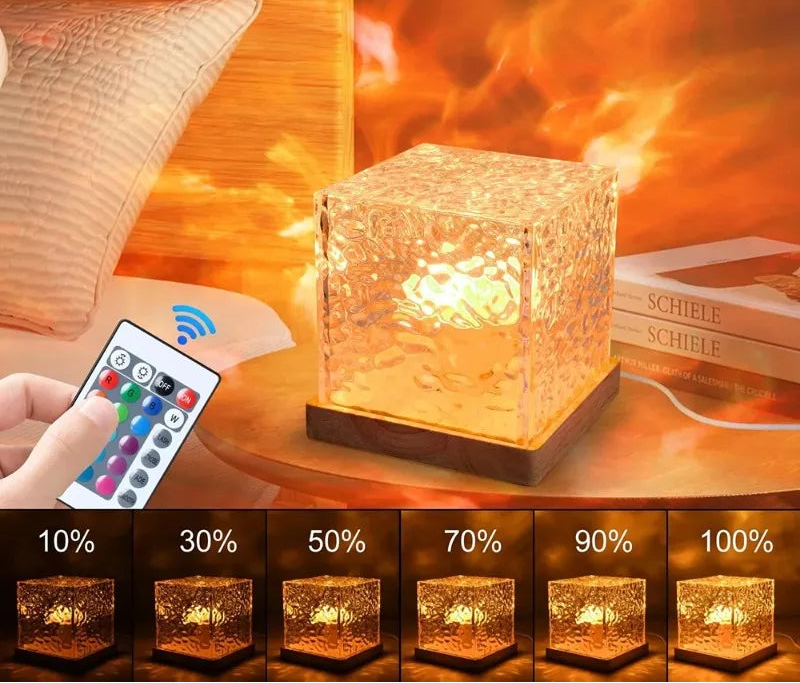WaterRipple – Veilleuse effet ondulation d'eau