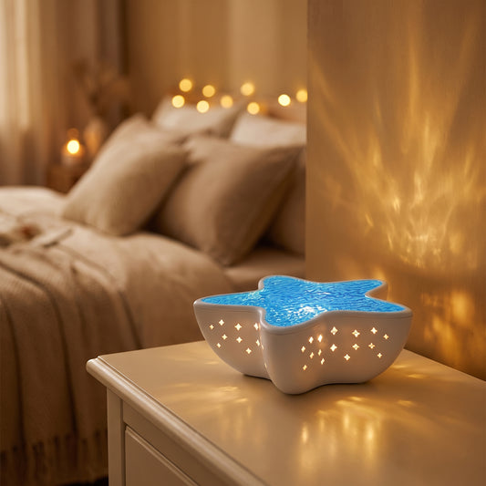 StarfishWave – Veilleuse étoile de mer projection vagues
