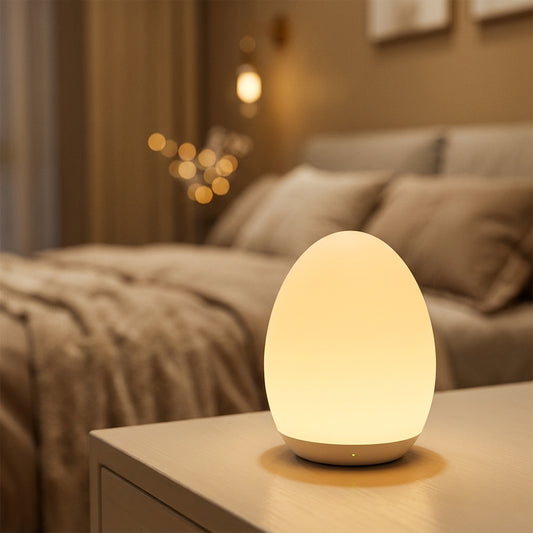 Veilleuse LED rechargeable tactile – 8 couleurs RGB autonomie 100h
