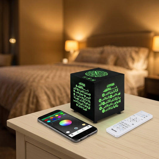 QuranCube –  Veilleuse enceinte Bluetooth
