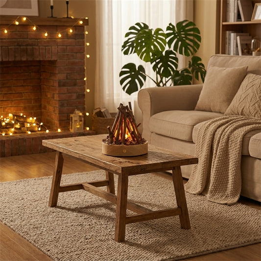 Lampe Feu de Bois LED | FireGlow