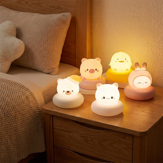AnimalLight – Veilleuse animal tactile 3 niveaux