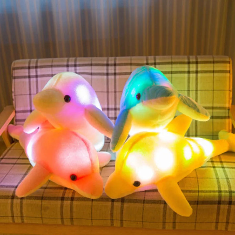Peluche veilleuse dauphin  | DolphinDoux