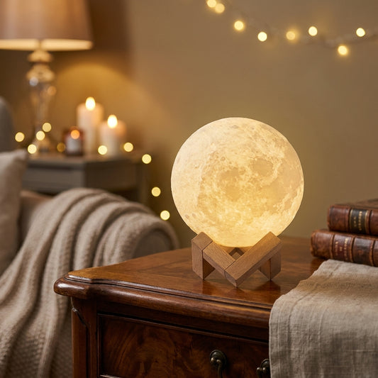 Veilleuse lune 3D | LunaGlow