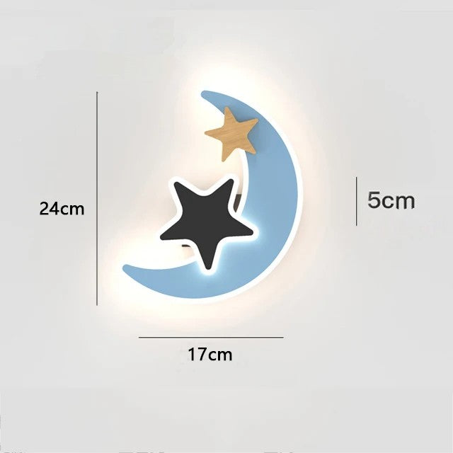 Applique murale lune LED | MoonWall