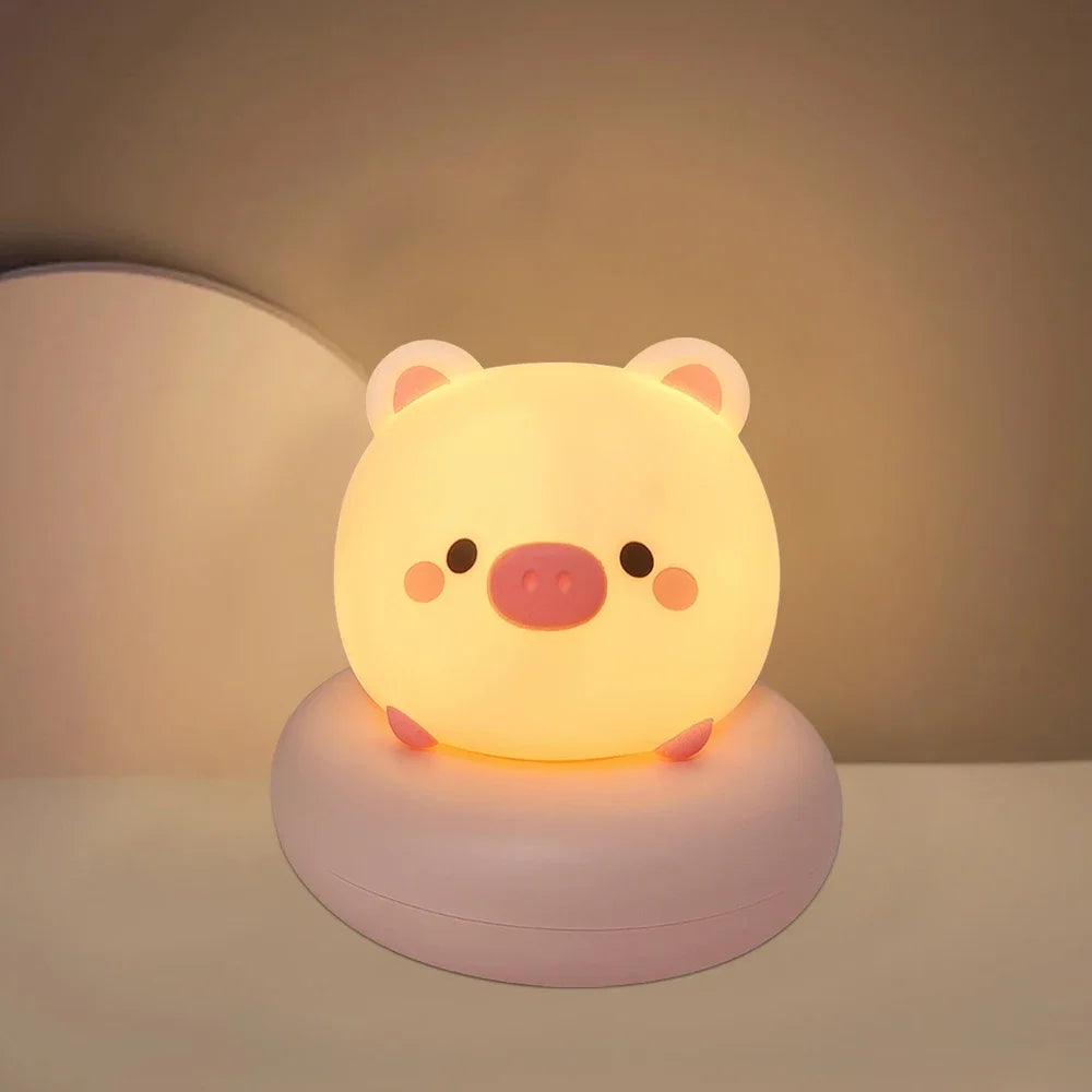 AnimalLight – Veilleuse animal tactile 3 niveaux