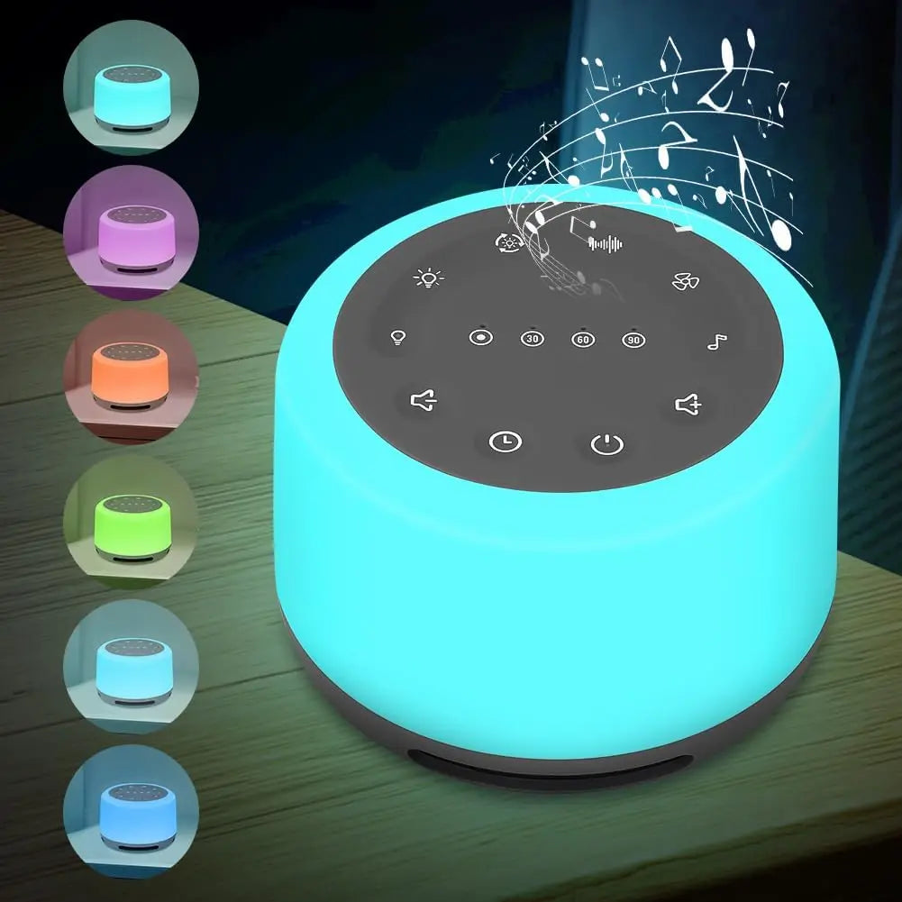 SleepGlow – Veilleuse 24 sons bruit blanc