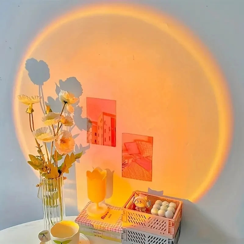 SunsetProjector – Veilleuse de projection coucher de soleil