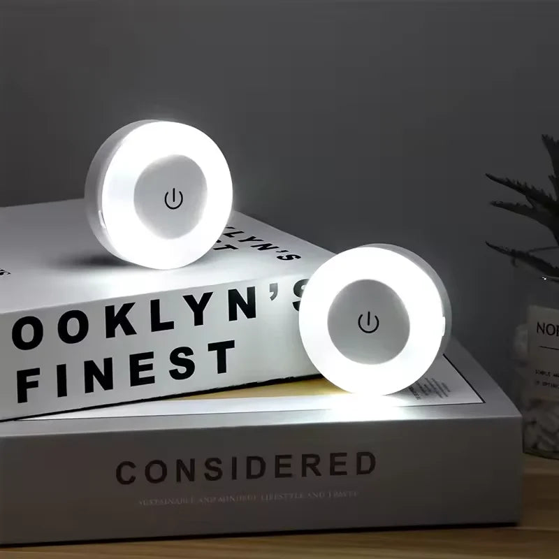 Mini veilleuse LED tactile rechargeable USB – Magnétique