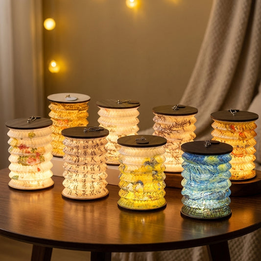 Veilleuse japonaise pliable | WabiLuz